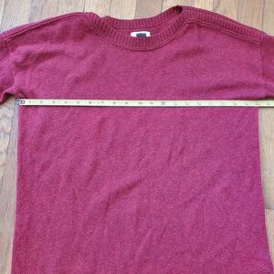 Old navy oversized‎ relaxed fit boat neck tunic high low pullover sweater size m